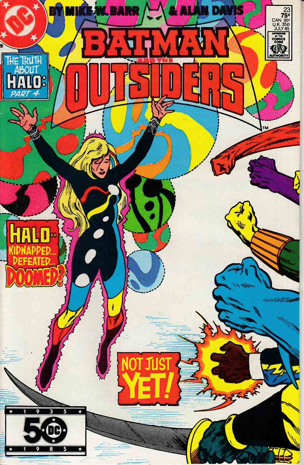 Batman and the Outsiders #23 Very Fine (8.0) [DC Comic] THUMBNAIL