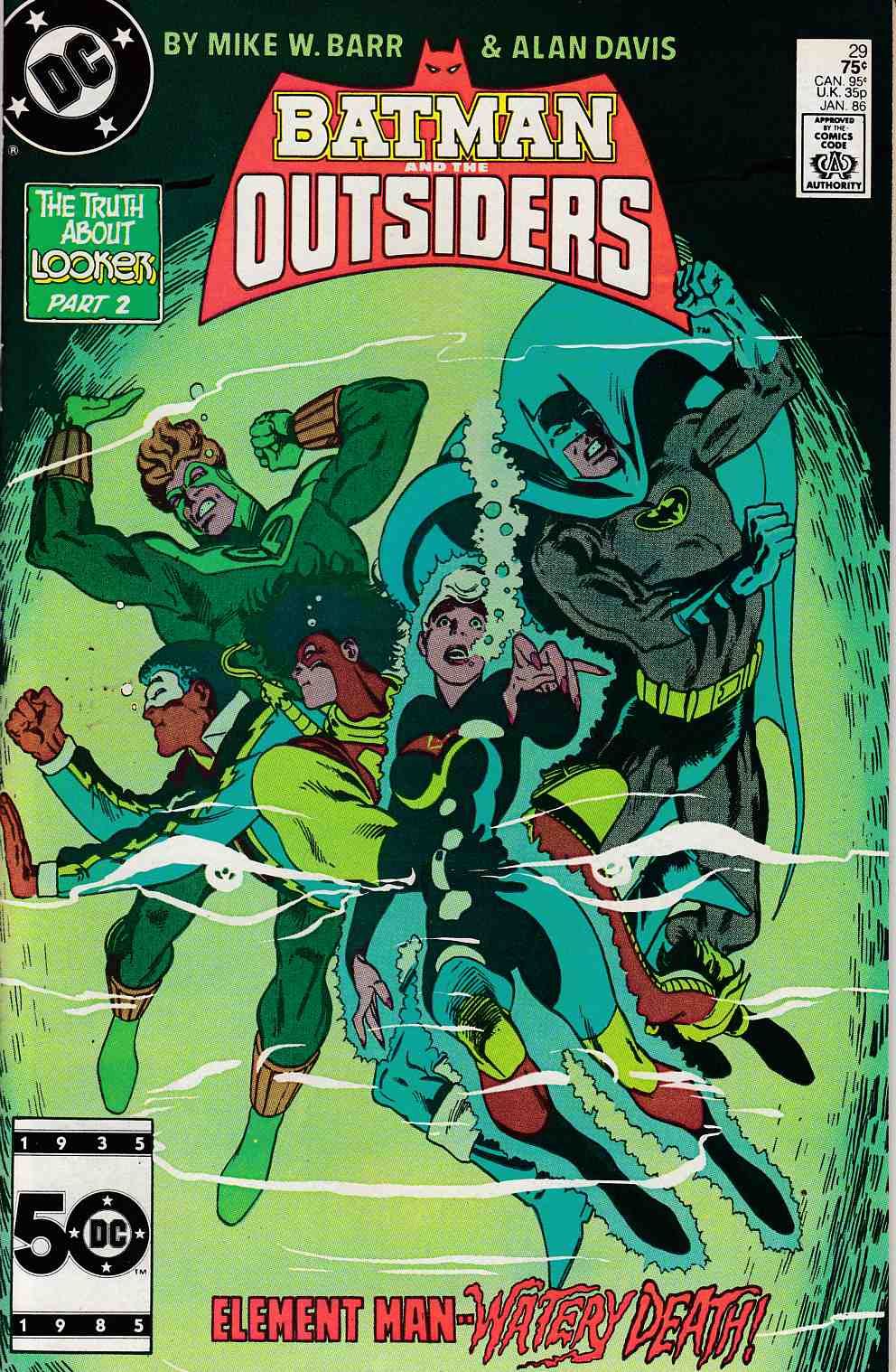 Batman and the Outsiders #29 Very Fine (8.0) [DC Comic] THUMBNAIL