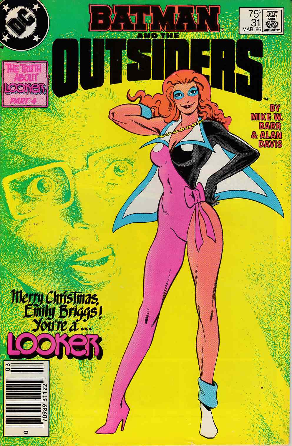 Batman and the Outsiders #31 Newsstand Edition Fine Minus (5.5) [DC Comic] THUMBNAIL