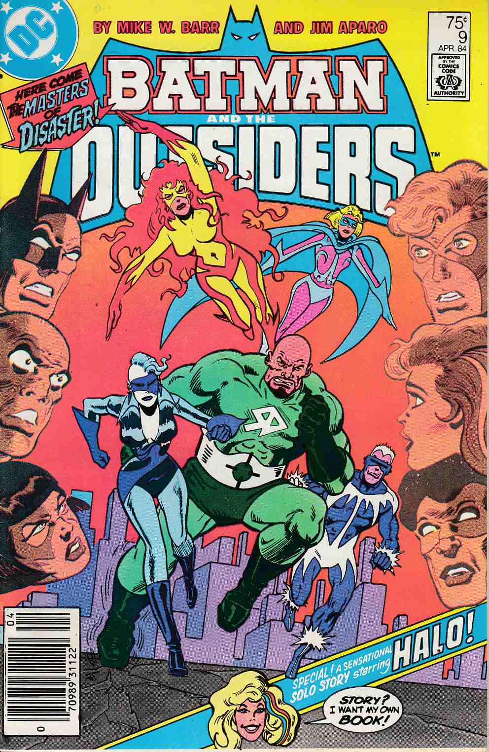 Batman and the Outsiders #9 Newsstand Edition Near Mint (9.4) [DC Comic] THUMBNAIL