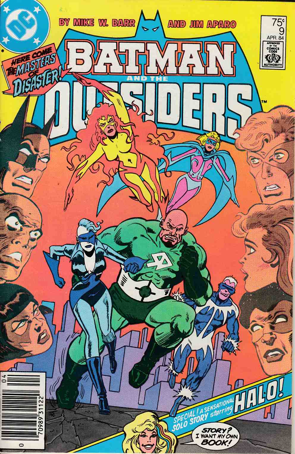 Batman and the Outsiders #9 Newsstand Edition Very Fine (8.0) [DC Comic] THUMBNAIL