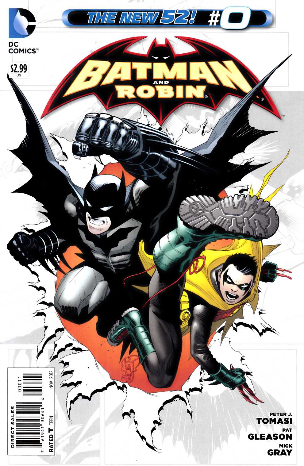 Batman and Robin #0 Near Mint (9.4) [DC Comic] THUMBNAIL