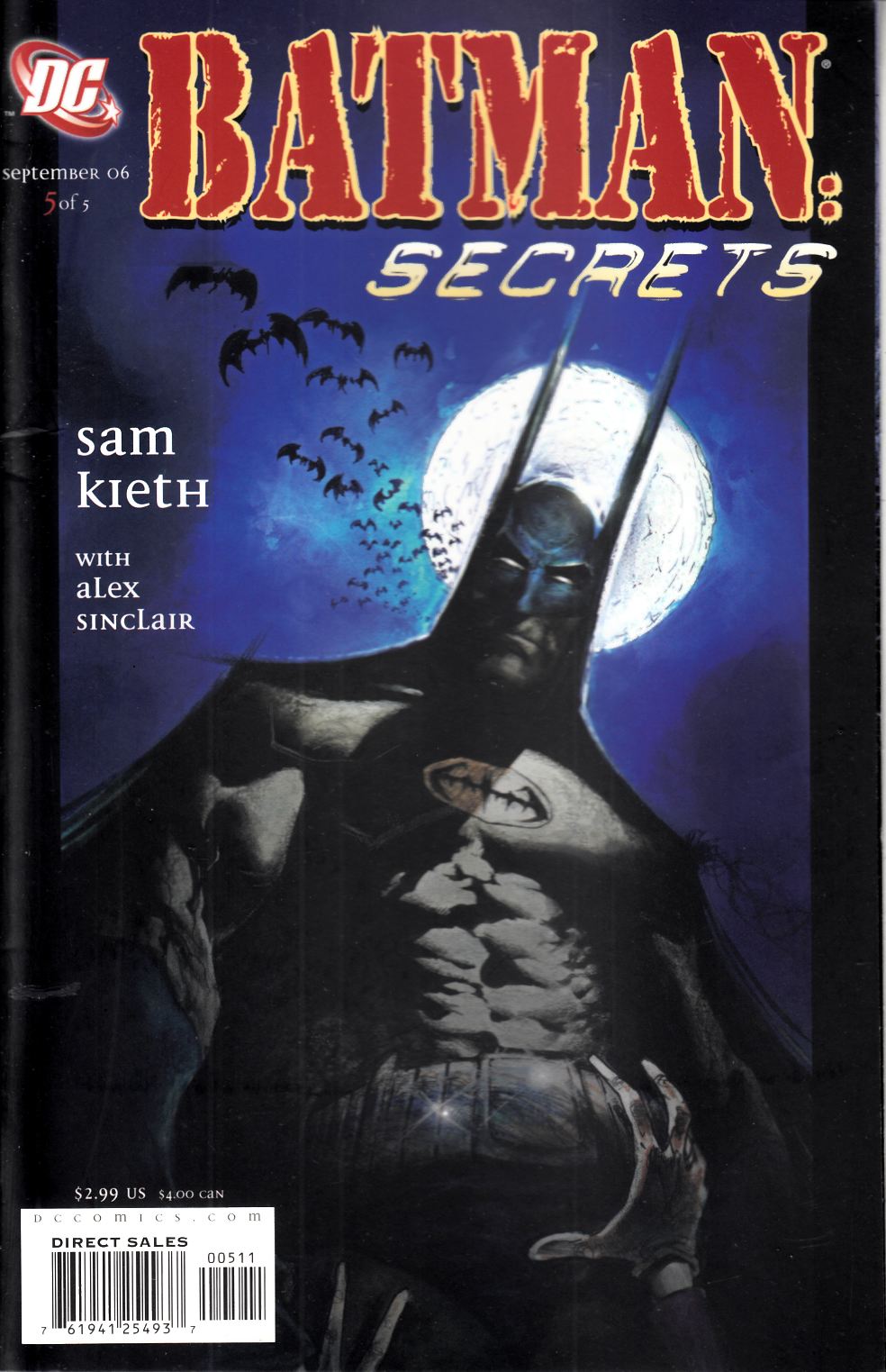Batman Secrets #5 Fine (6.0) [DC Comic] THUMBNAIL