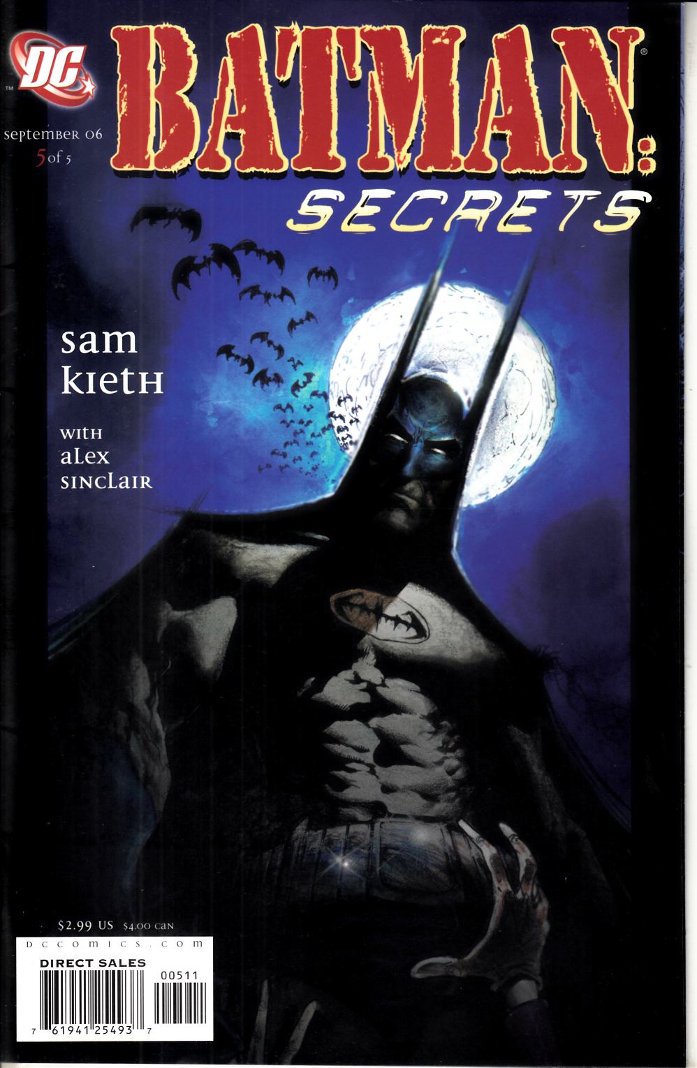 Batman Secrets #5 Near Mint (9.4) [DC Comic] LARGE