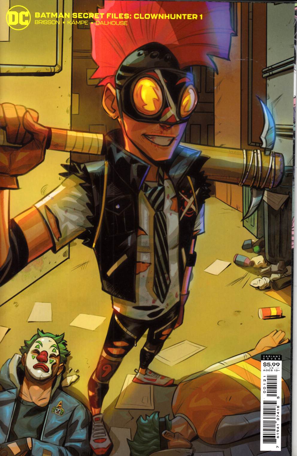 Batman Secret Files Clownhunter #1 Ofosu Variant Cover Near Mint (9.4) [DC Comic] LARGE