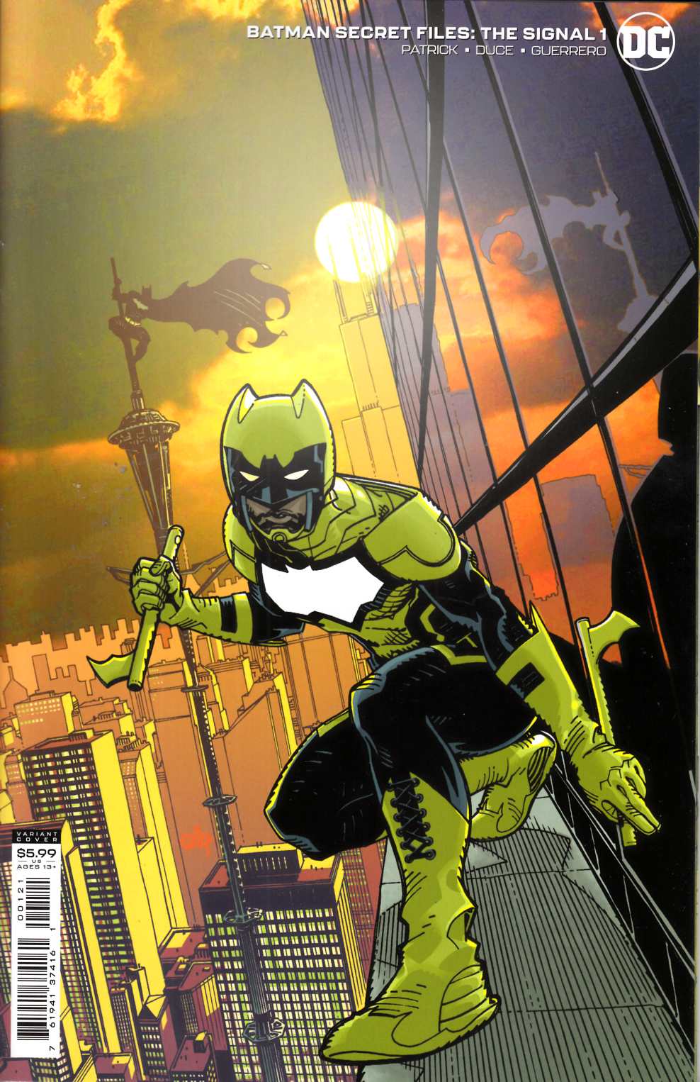 Batman Secret Files the Signal #1 Hamner Variant Cover Near Mint (9.4) [DC Comic] THUMBNAIL