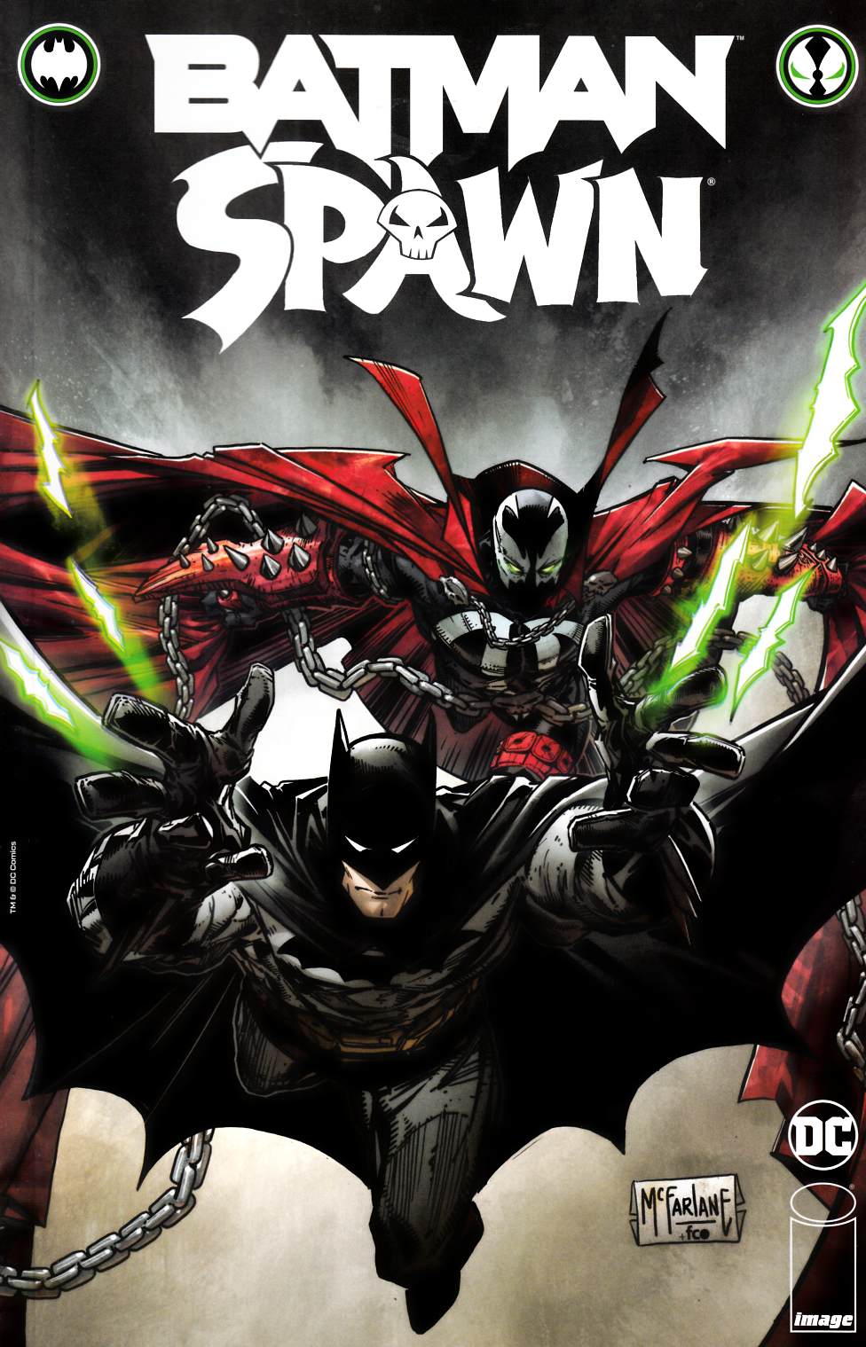 Batman Spawn #1 McFarlane Variant Cover Near Mint (9.4) [DC Comic] LARGE