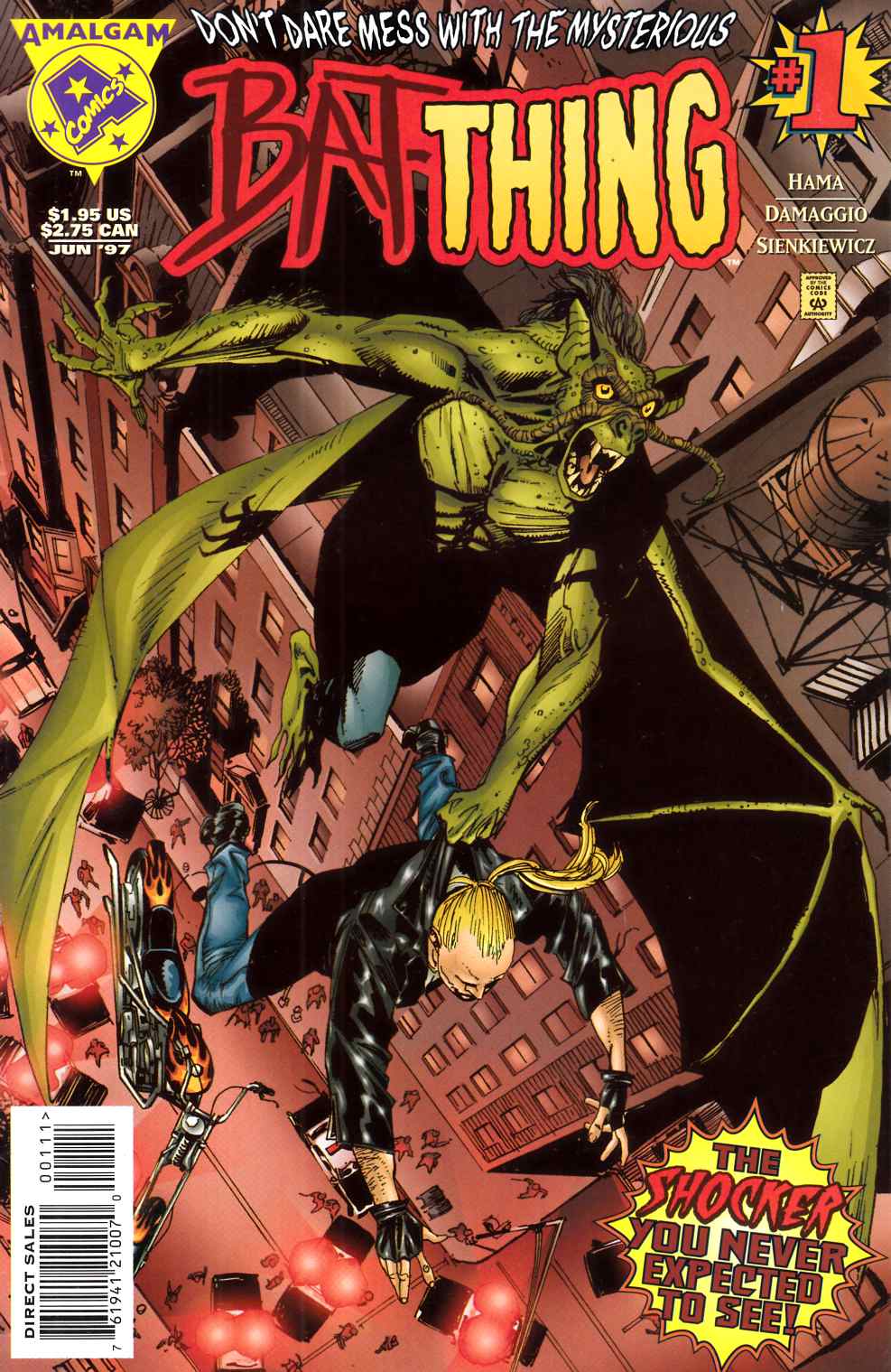 Bat-Thing #1 Very Fine (8.0) [Marvel Comic] LARGE