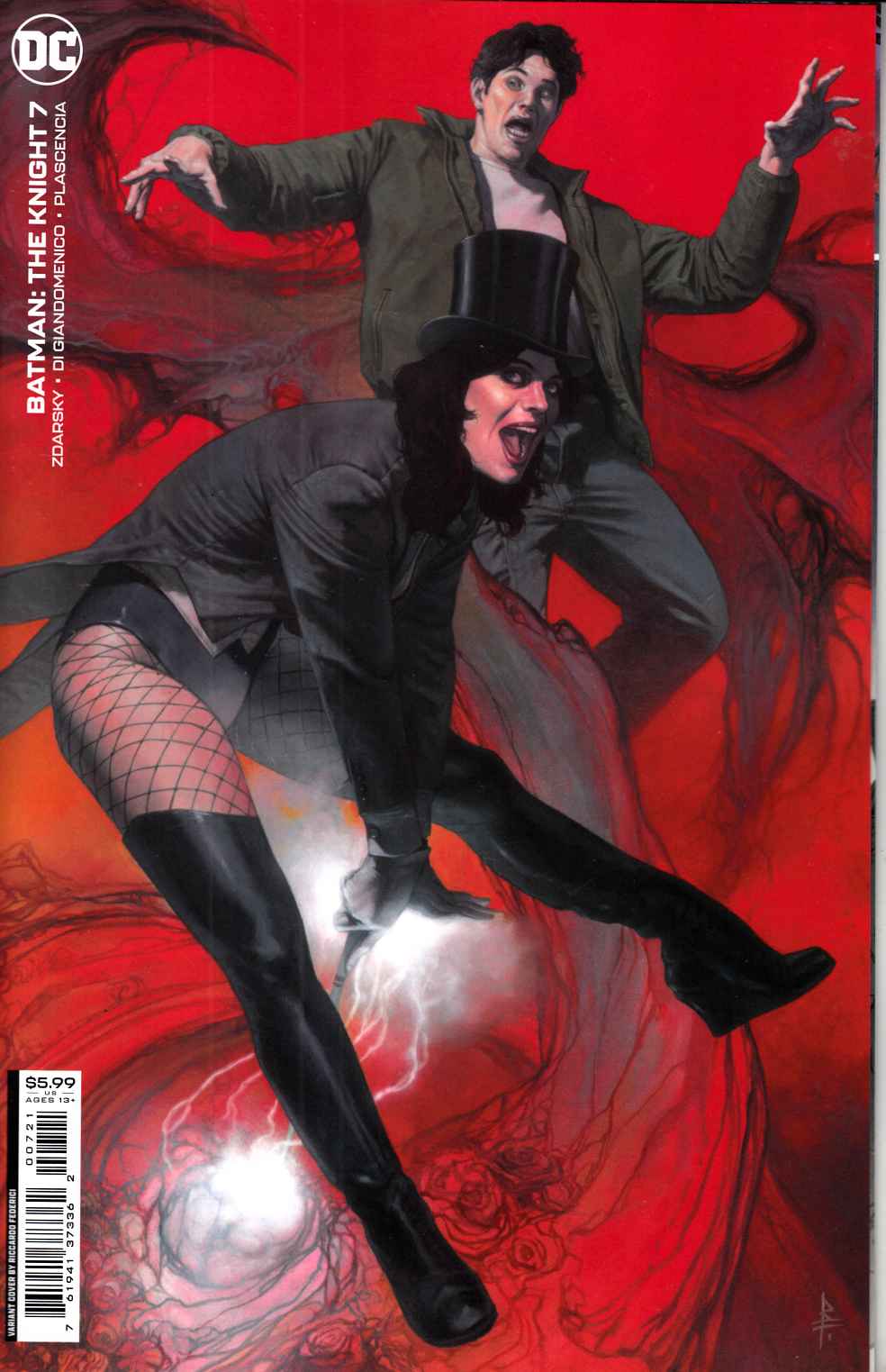 Batman the Knight #7 Federici Variant Cover Near Mint (9.4) [DC Comic] LARGE