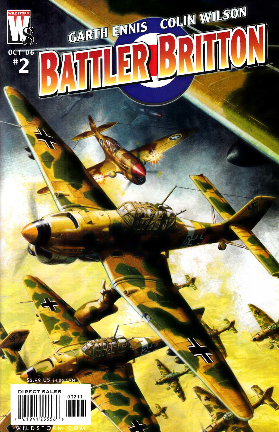 Battler Britton #2 Near Mint (9.4) [DC Comic] LARGE