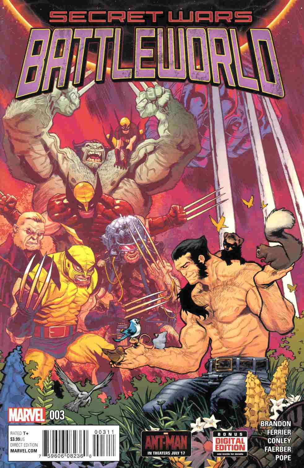 Secret Wars Battleworld #3 [Marvel Comic] THUMBNAIL