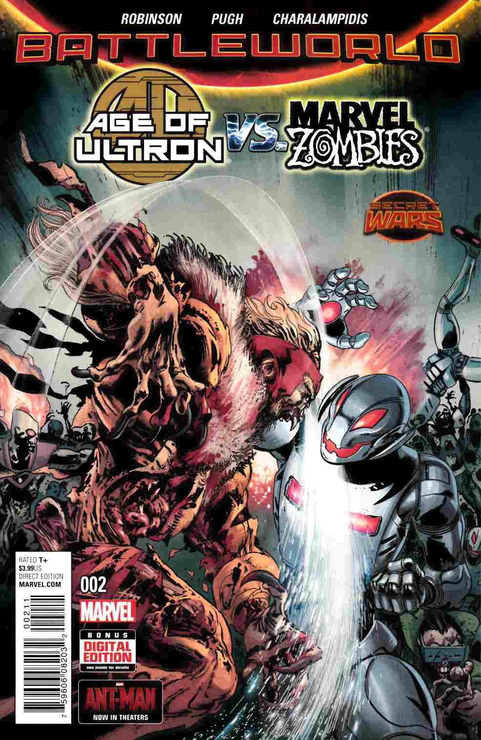 Age of Ultron vs Marvel Zombies #2 [Marvel Comic] LARGE