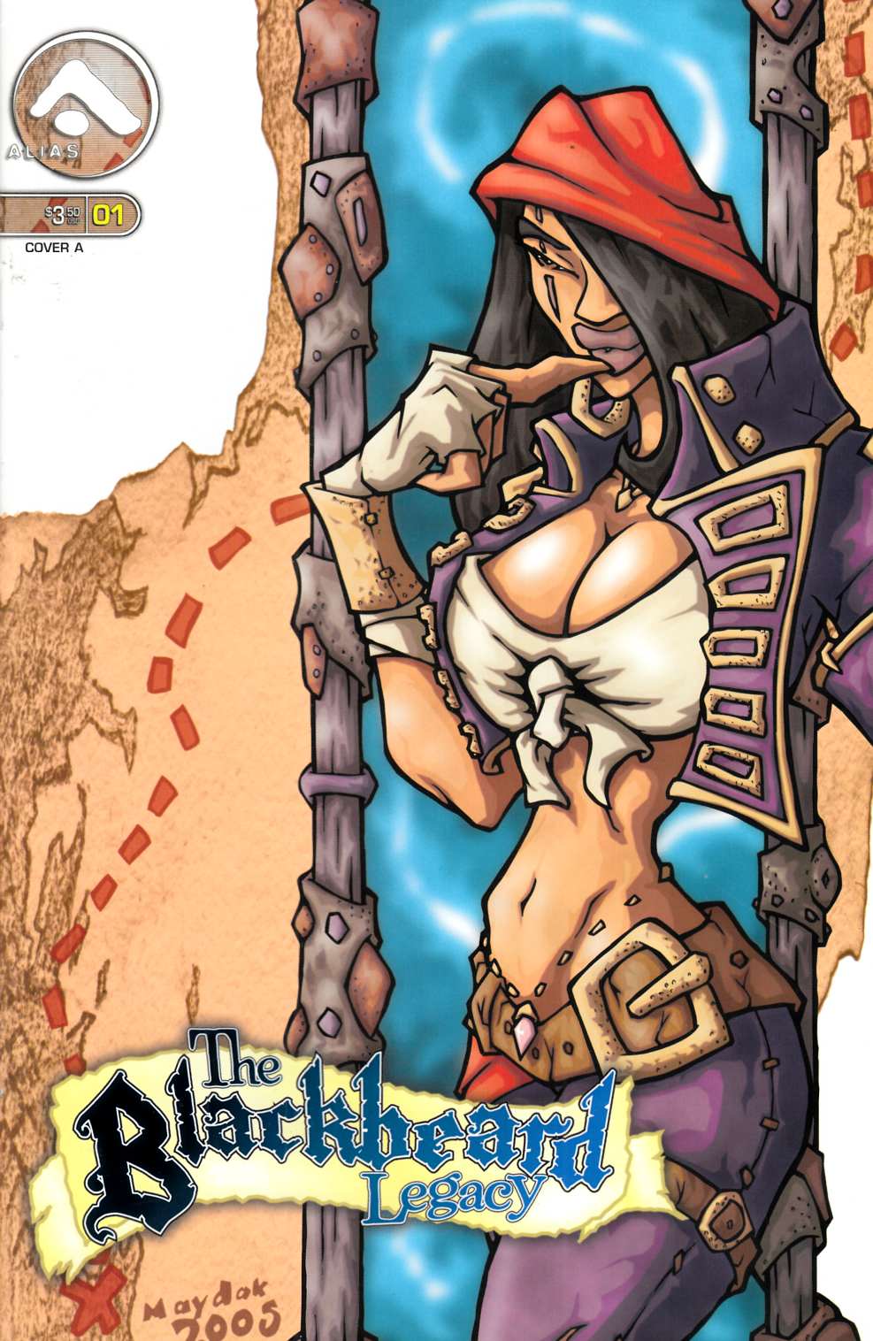 Blackbeard Legacy #1 Cover A Very Fine (8.0) [Bluewater Comic] THUMBNAIL