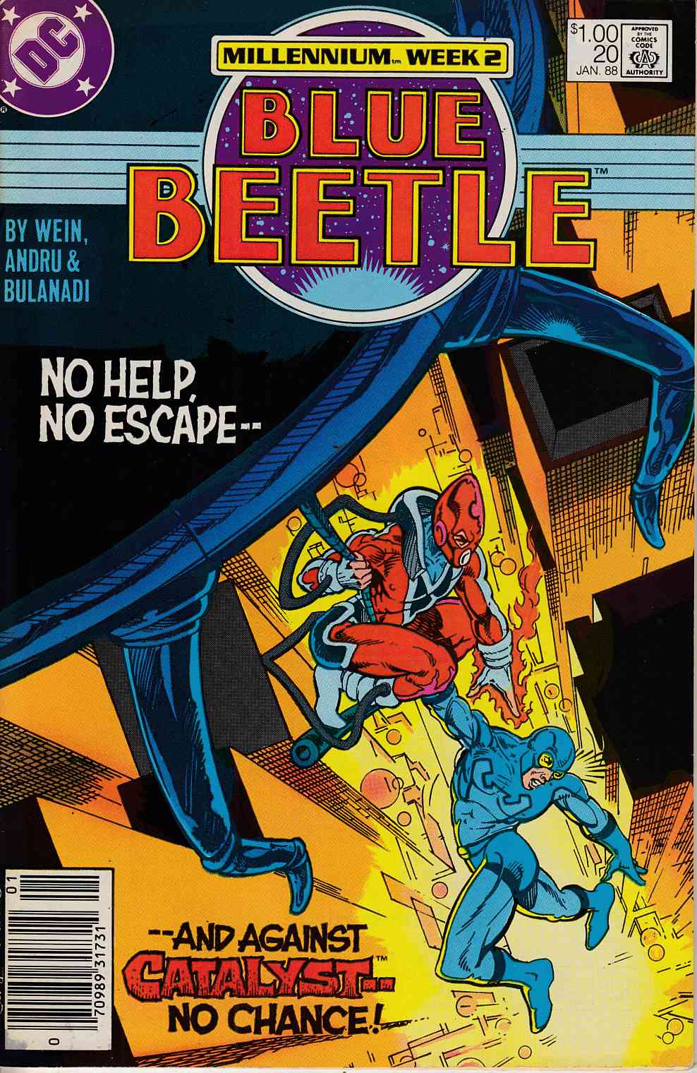 Blue beetle comic books issue 2