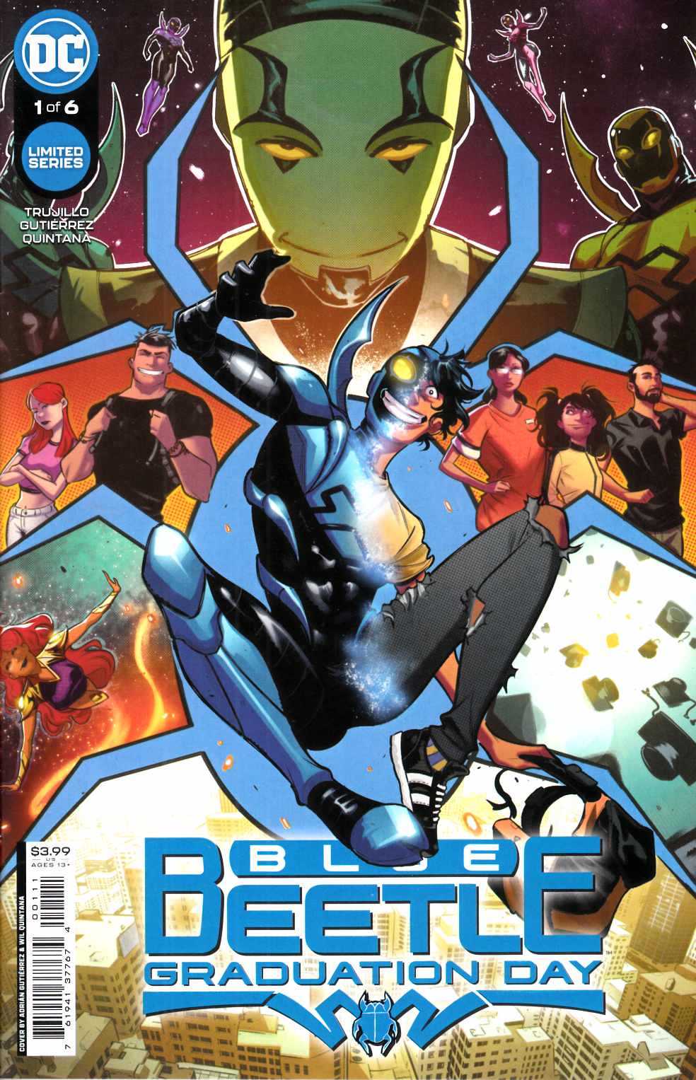 Blue Beetle Graduation Day #1 Near Mint (9.4) [DC Comic] THUMBNAIL