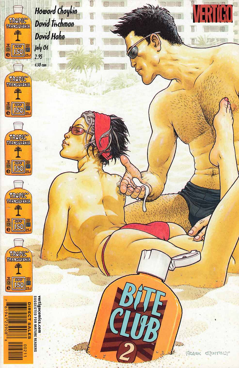 Bite Club #2 Near Mint (9.4) [DC Comic] THUMBNAIL