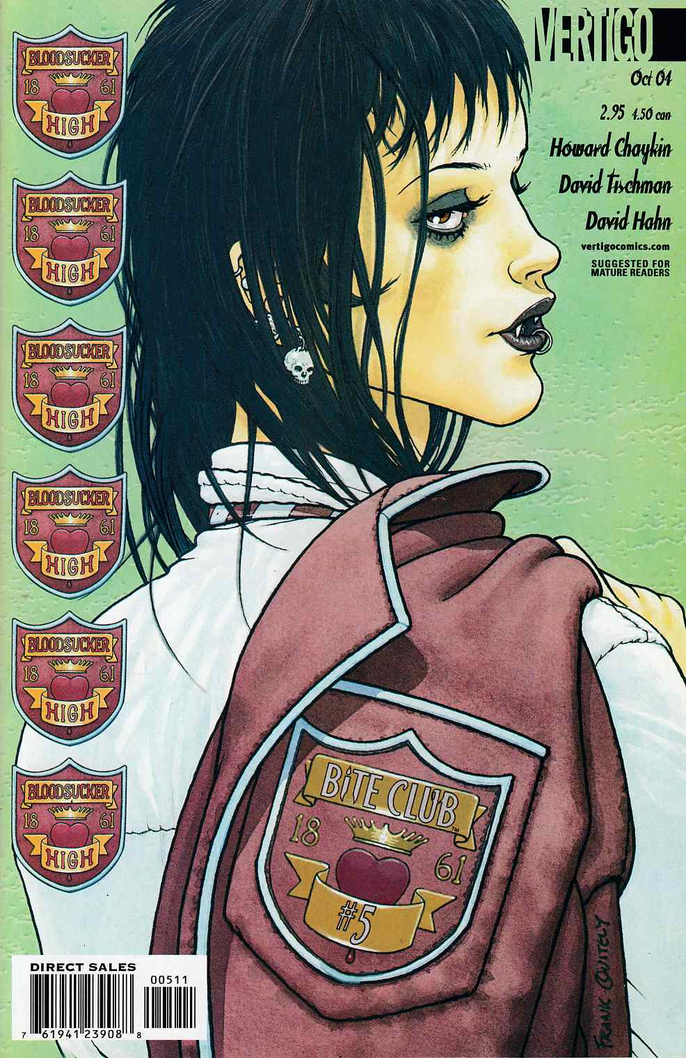 Bite Club #5 Near Mint (9.4) [DC Comic] THUMBNAIL