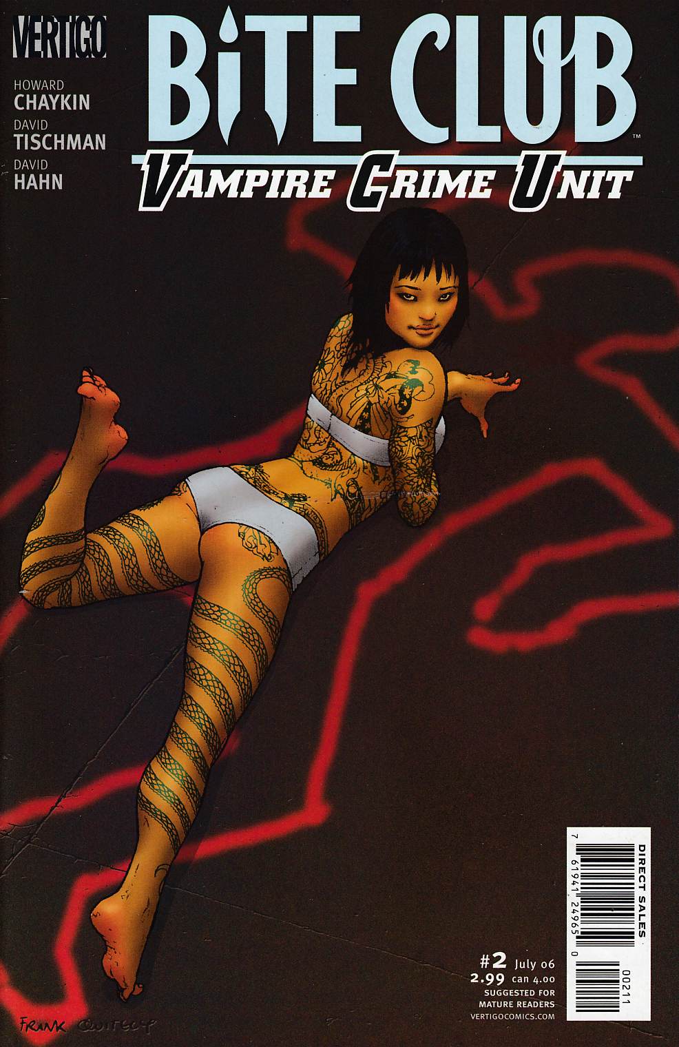 Bite Club Vampire Crime Unit #2 Near Mint (9.4) [DC Comic] THUMBNAIL