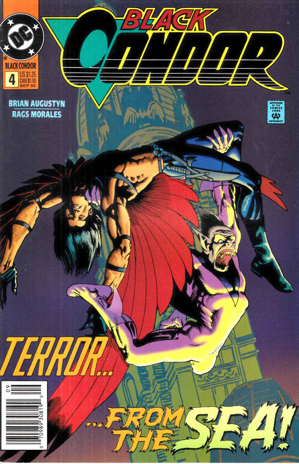 Black Condor #4 Newsstand Edition Very Fine (8.0) [DC Comic] LARGE