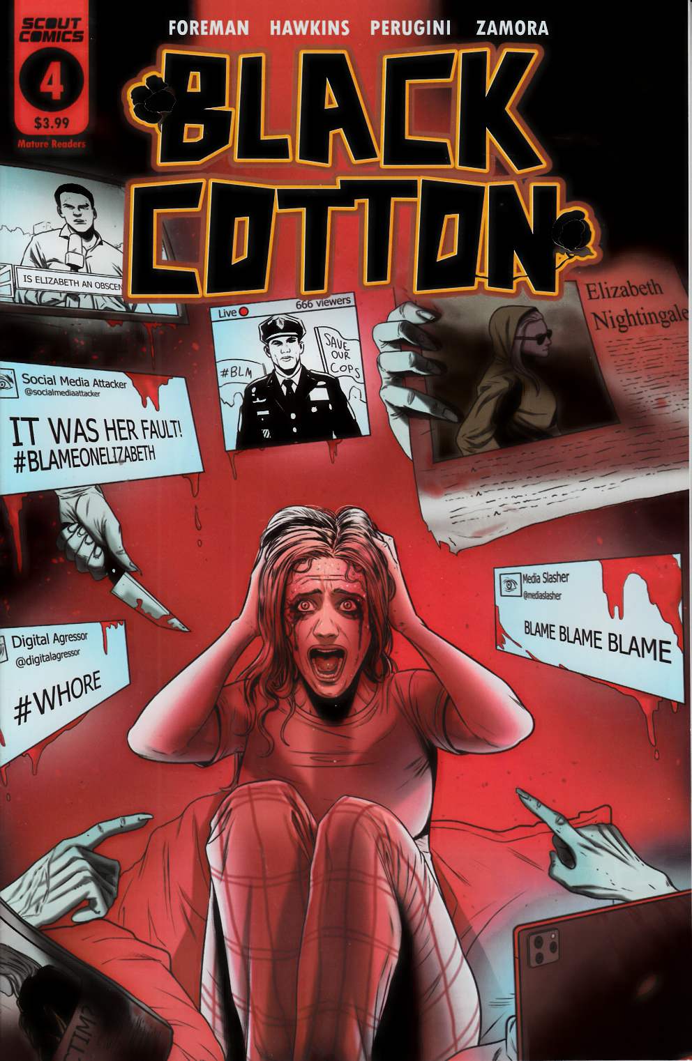 Black Cotton #4 Near Mint (9.4) [Scout Comic] THUMBNAIL