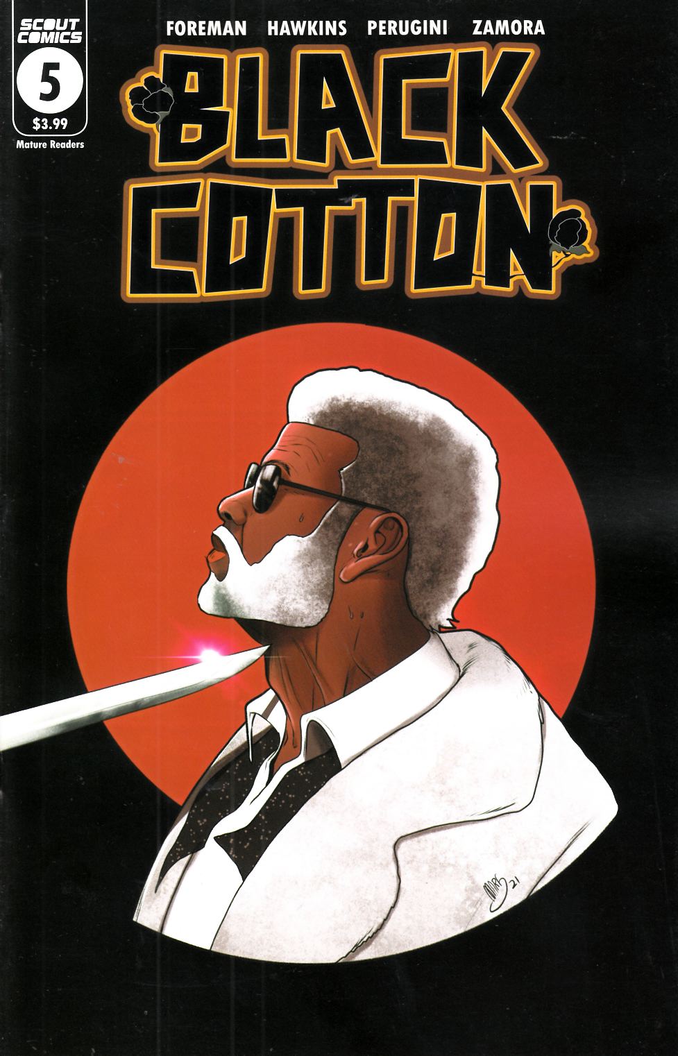 Black Cotton #5 Near Mint (9.4) [Scout Comic] THUMBNAIL