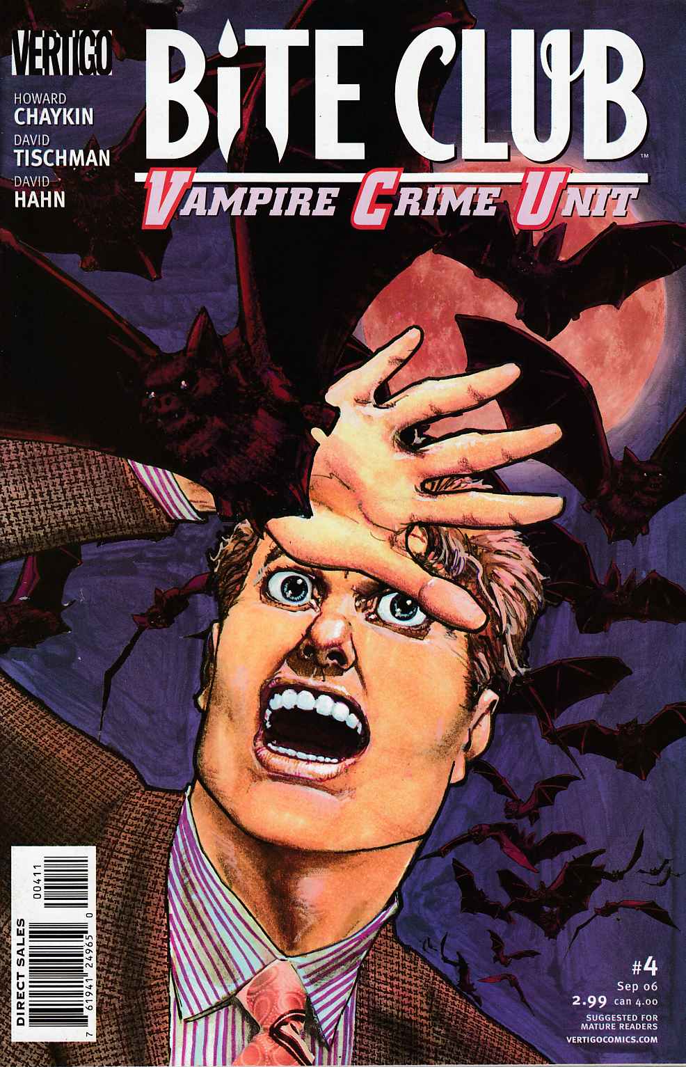 Bite Club Vampire Crime Unit #4 Near Mint (9.4) [DC Comic] THUMBNAIL