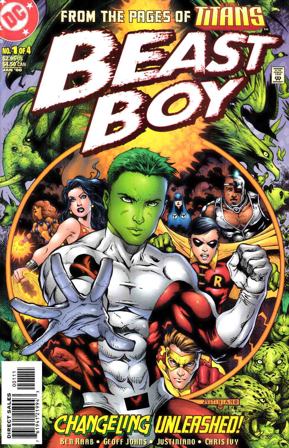 Beast Boy #1 Very Fine (8.0) [DC Comic] LARGE