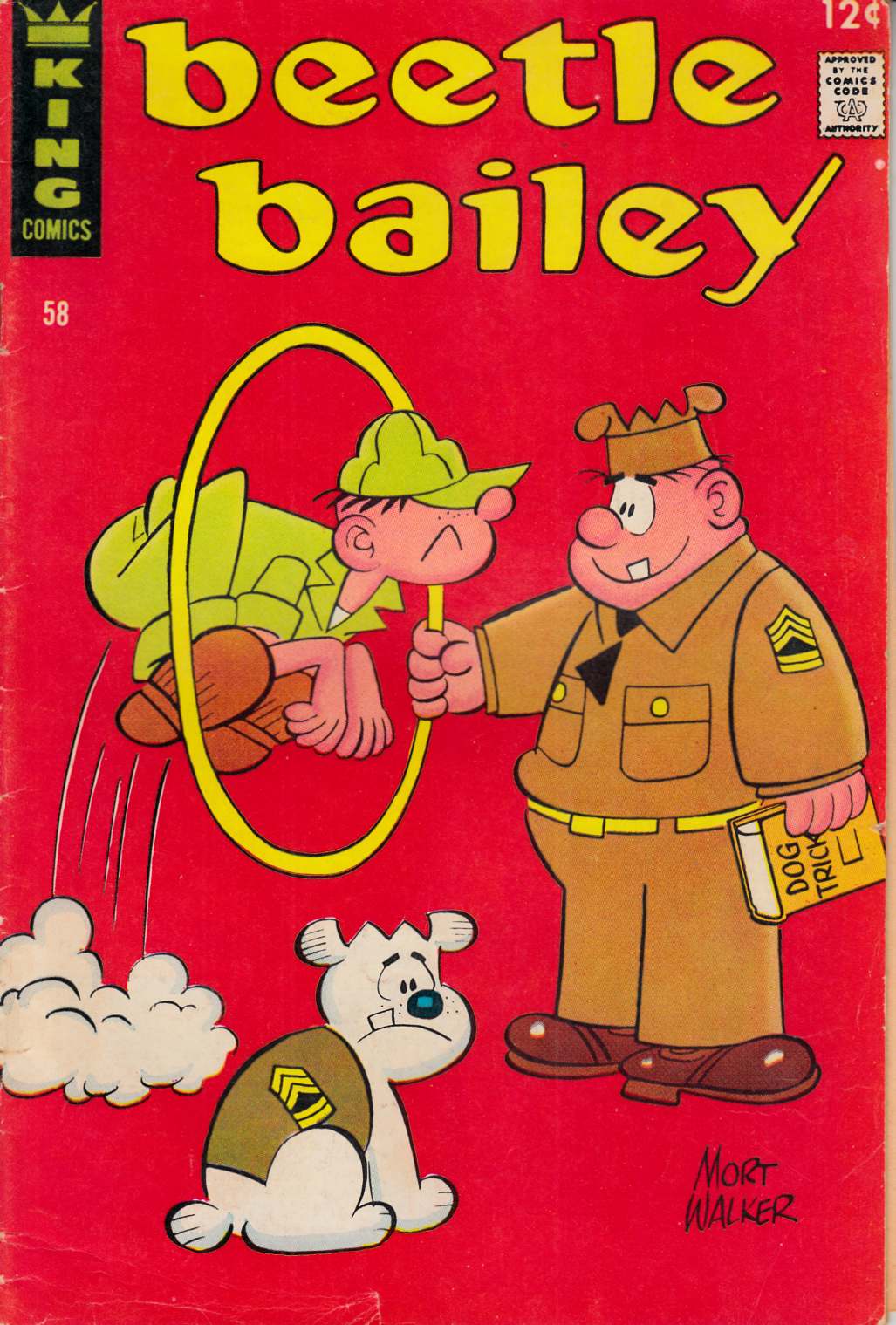 Beetle Bailey #58 Fine (6.0) [King Comic] THUMBNAIL