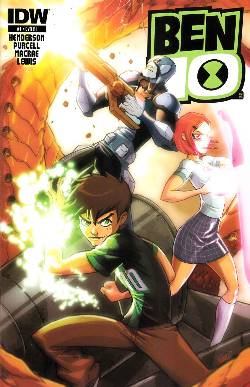 Ben 10 #1 Cover RI- Nunez [IDW Comic] LARGE