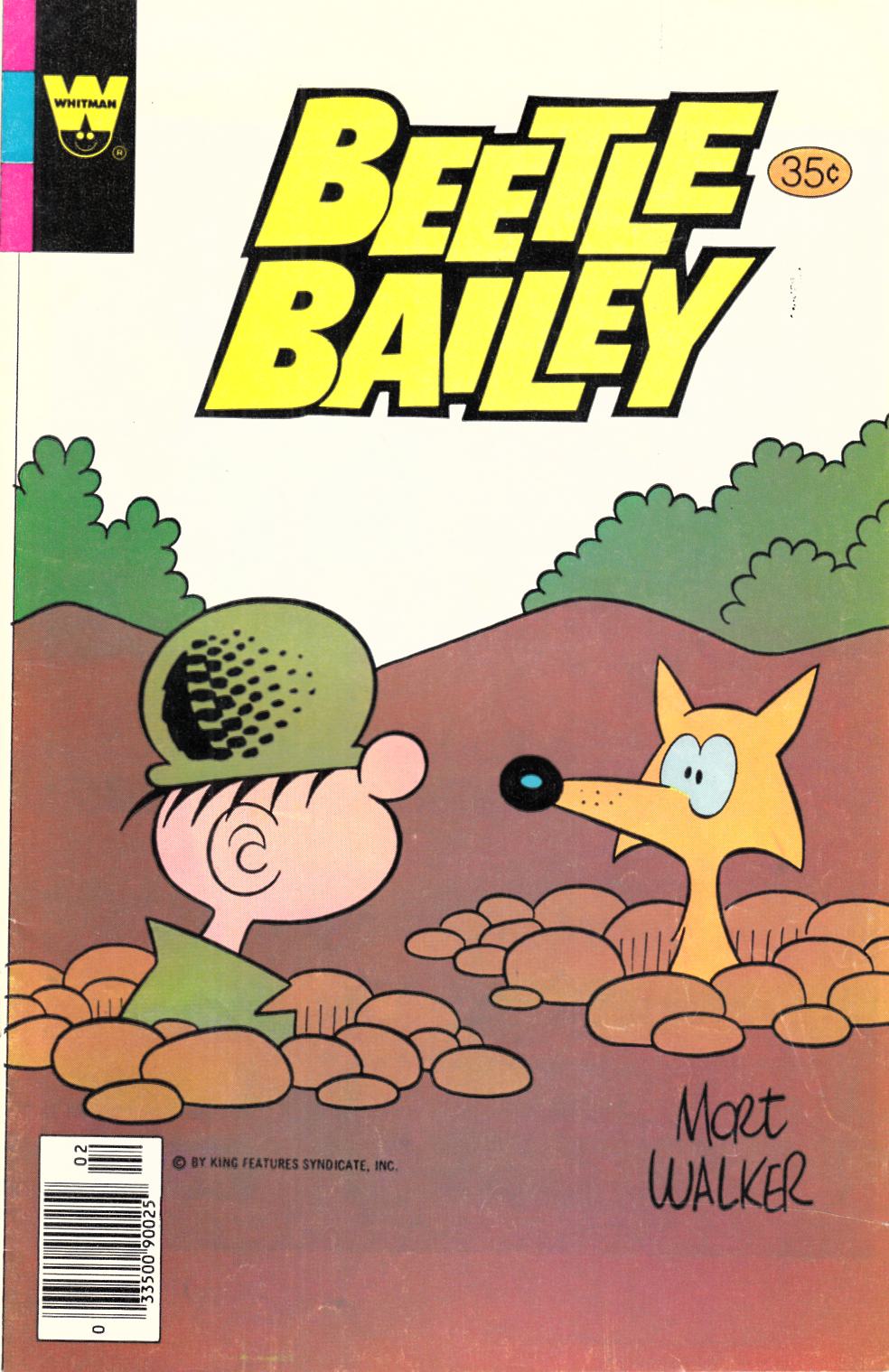 Beetle Bailey #125 Whitman Edition Very Good (4.0) [King Comic] THUMBNAIL