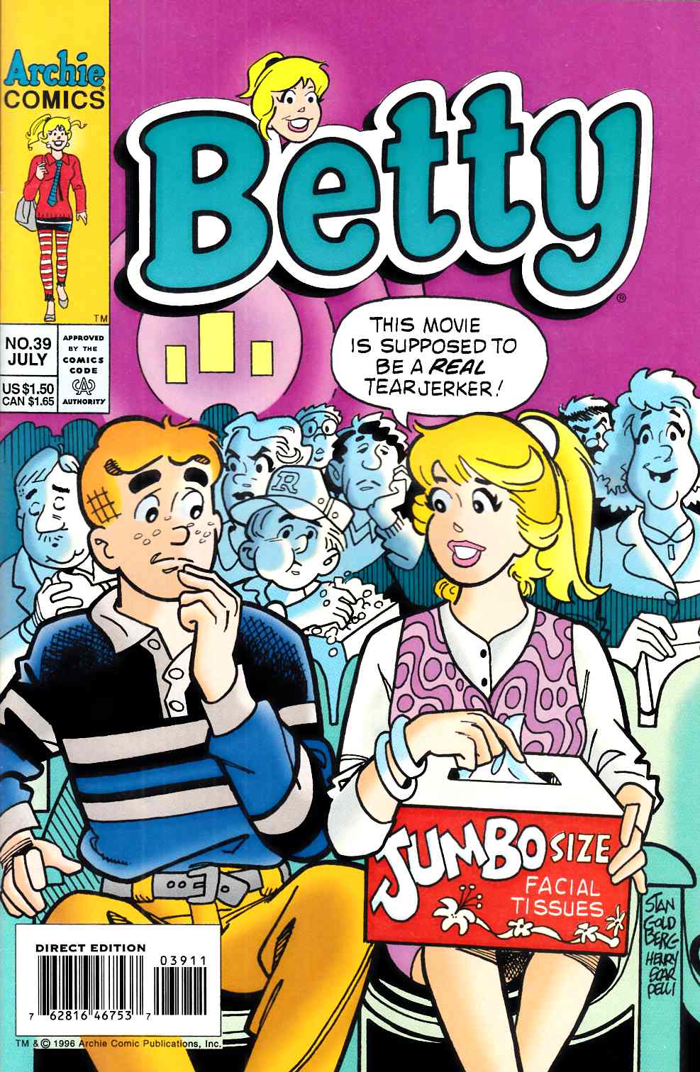 Betty #39 Very Fine (8.0) [Archie Comic] THUMBNAIL
