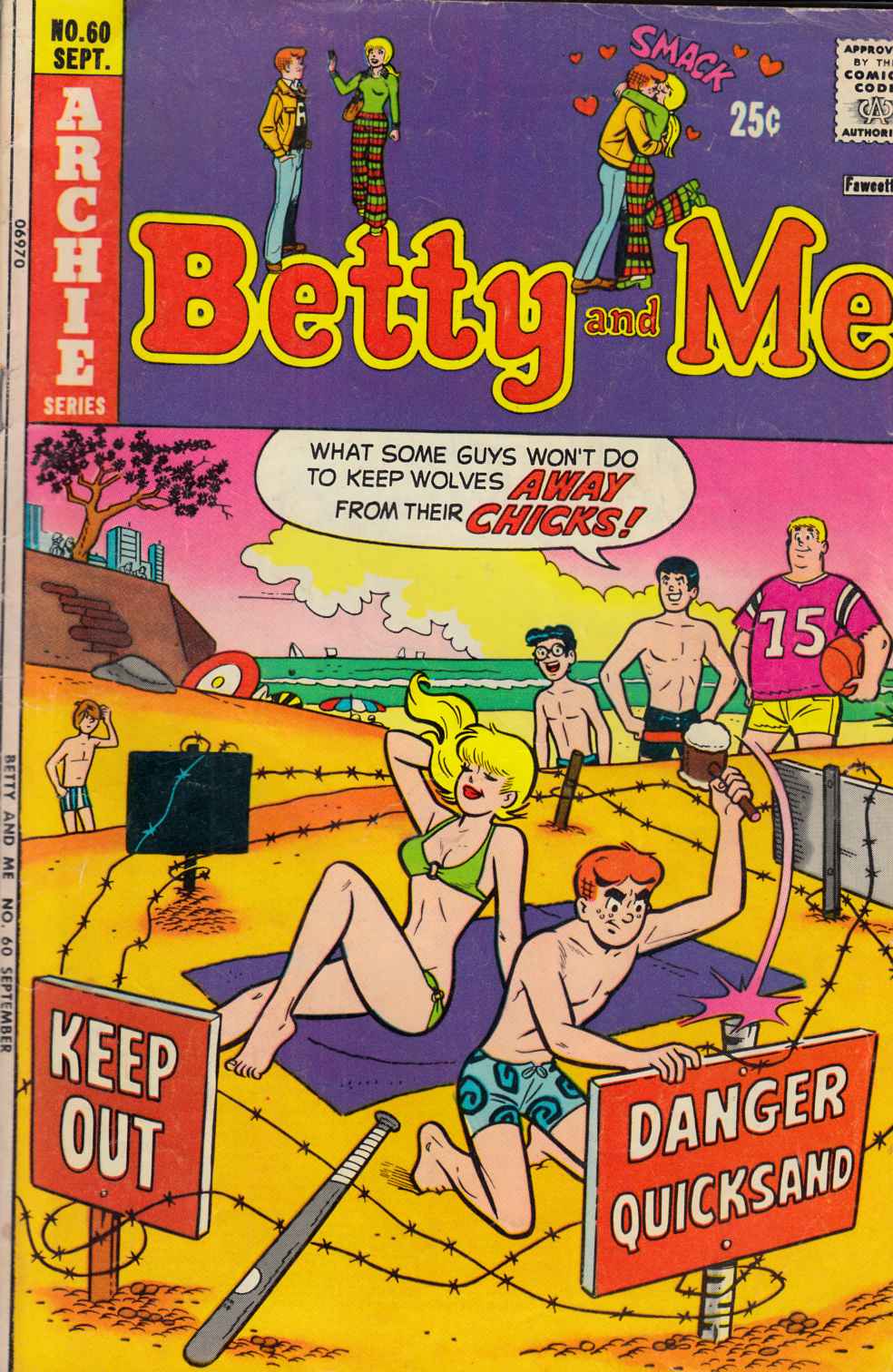 Betty and Me #60 Very Good Minus (3.5) [Archie Comic] THUMBNAIL