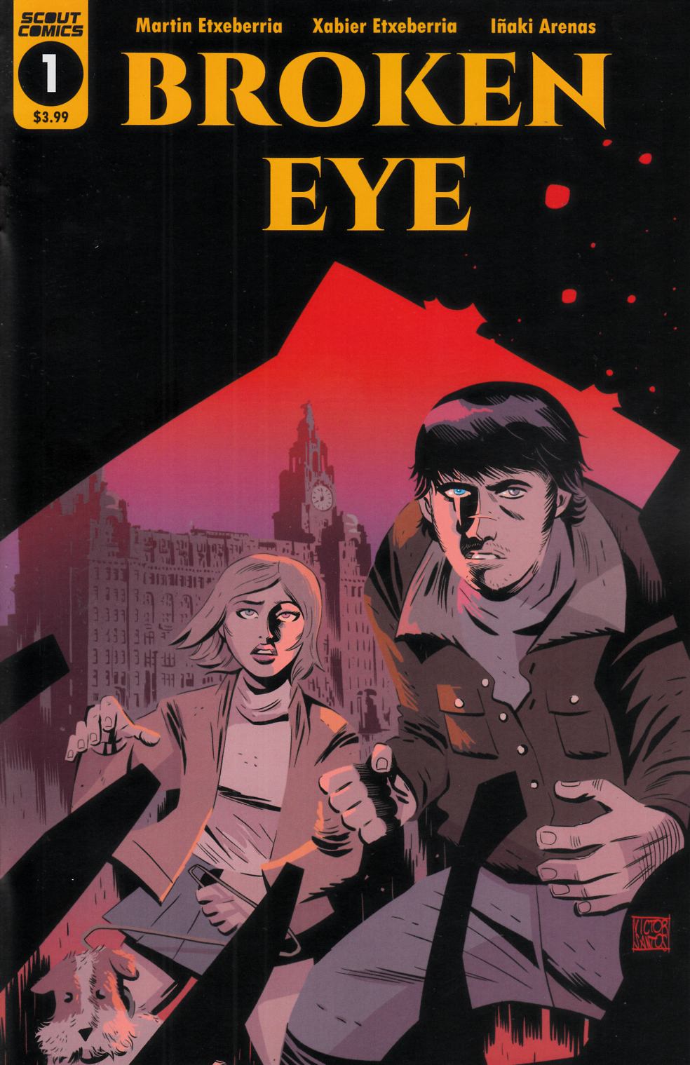 Broken Eye #1 Near Mint (9.4) [Scout Comic] THUMBNAIL