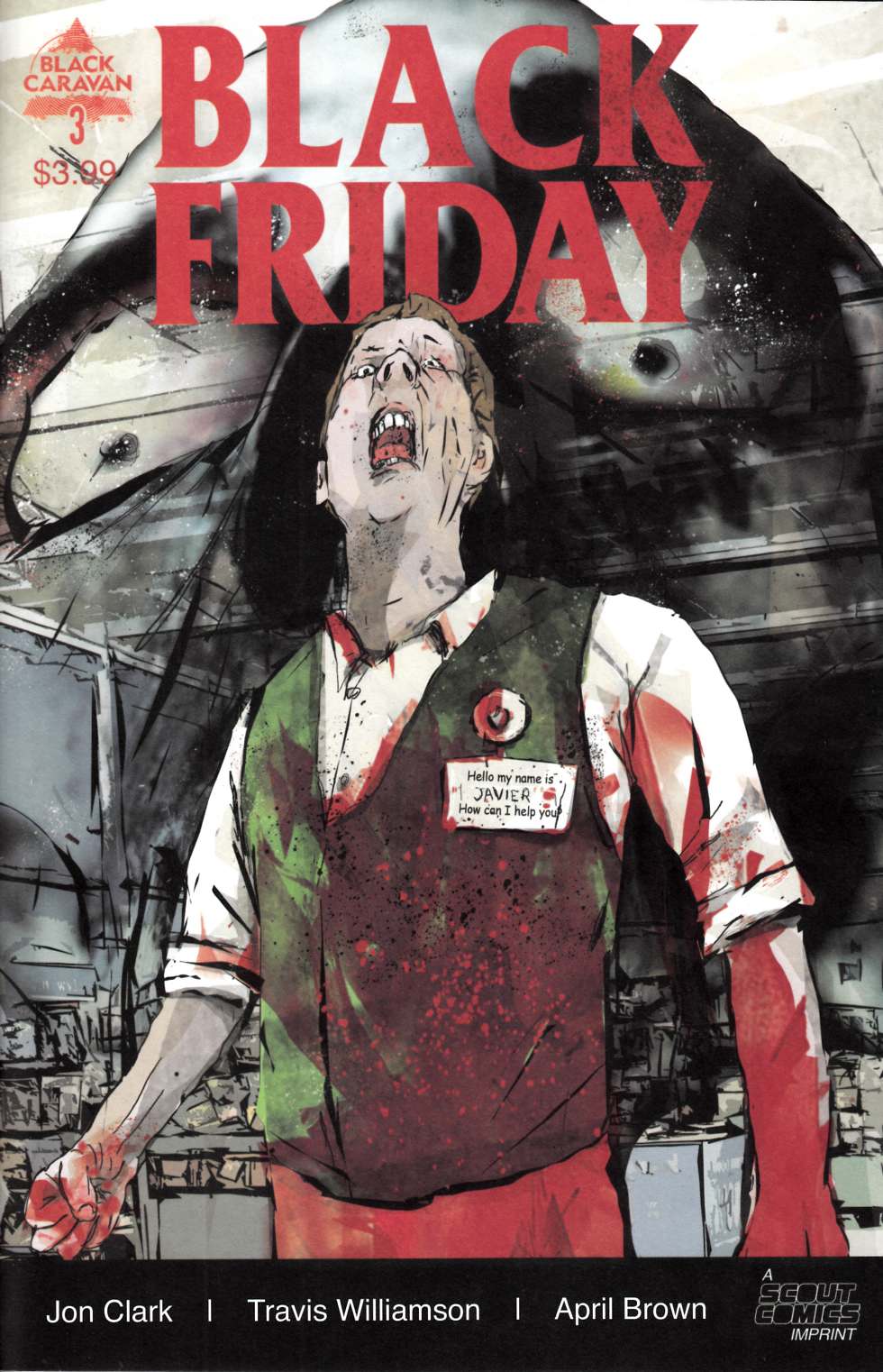Black Friday #3 Near Mint (9.4) [Scout Comic] THUMBNAIL