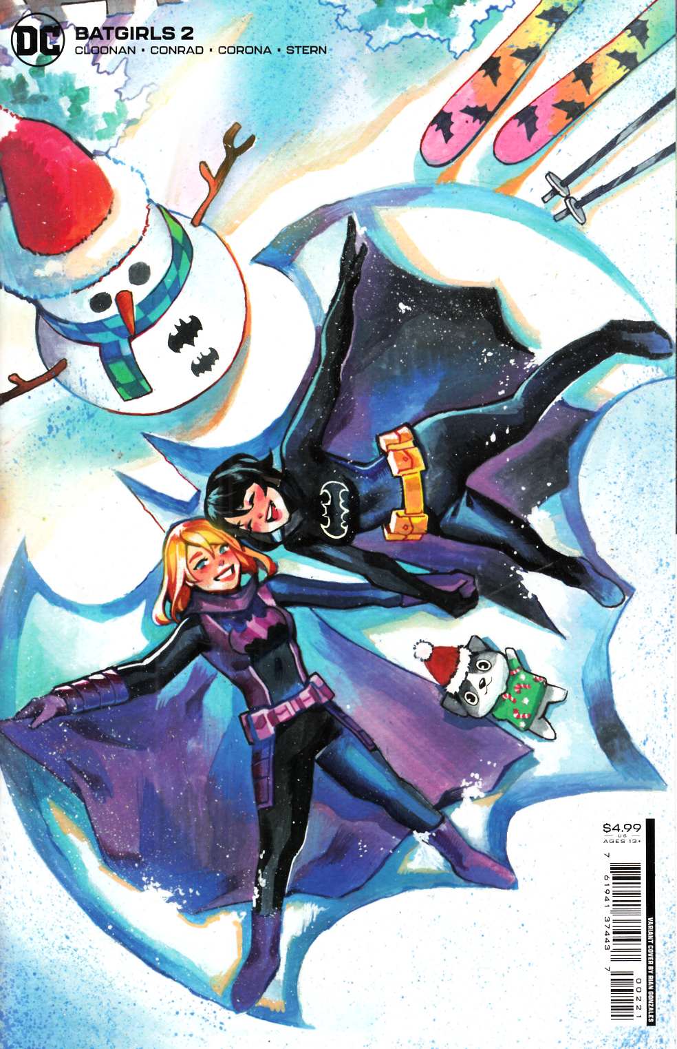 Batgirls #2 Gonzales Variant Cover Near Mint (9.4) [DC Comic]