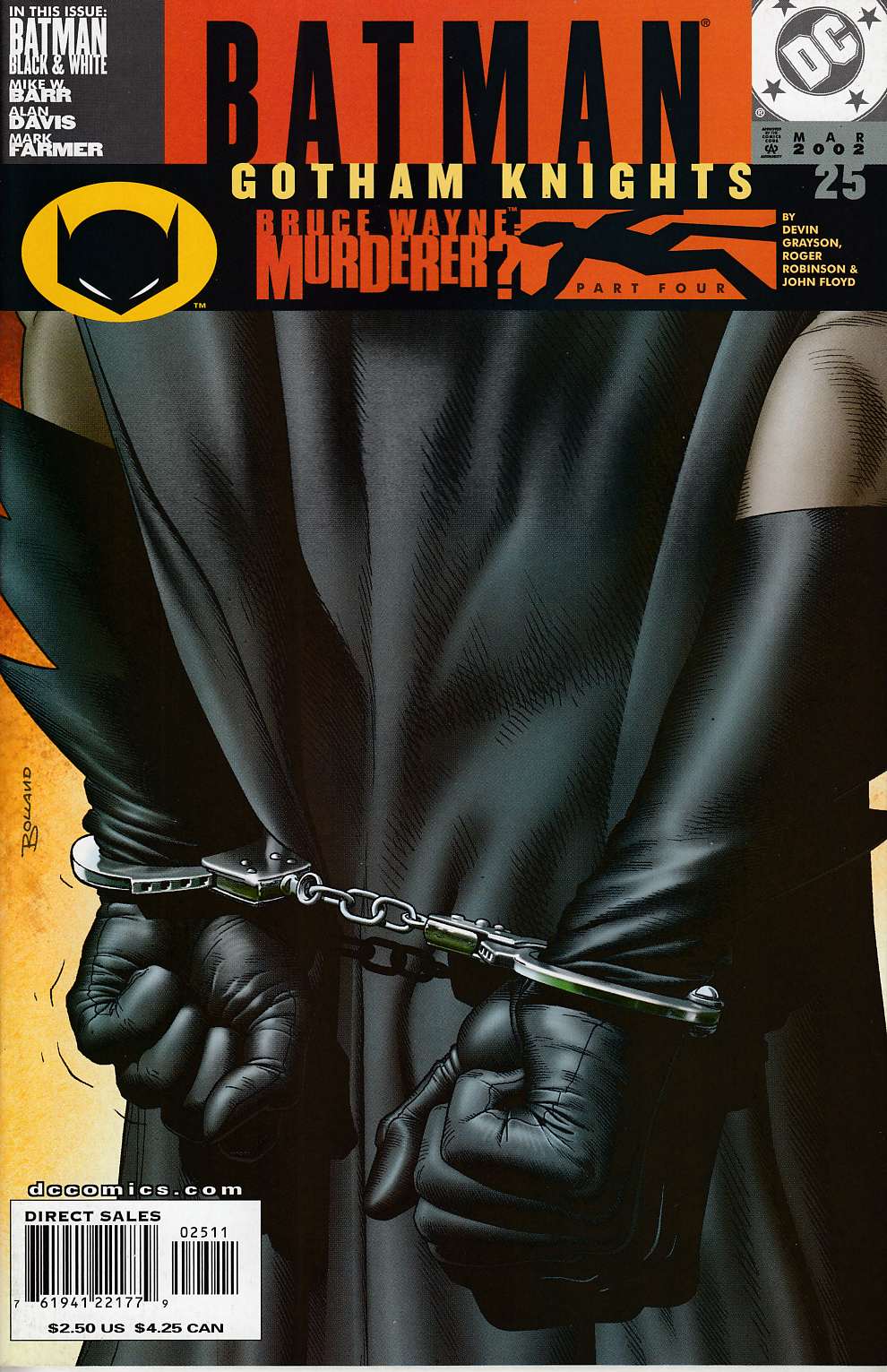 Batman Gotham Knights 2000 series # 25 near mint comic book