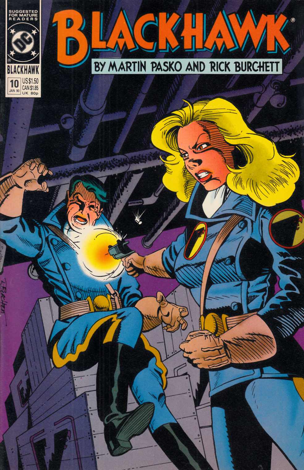 Blackhawk #10 Near Mint (9.4) [DC Comic] THUMBNAIL