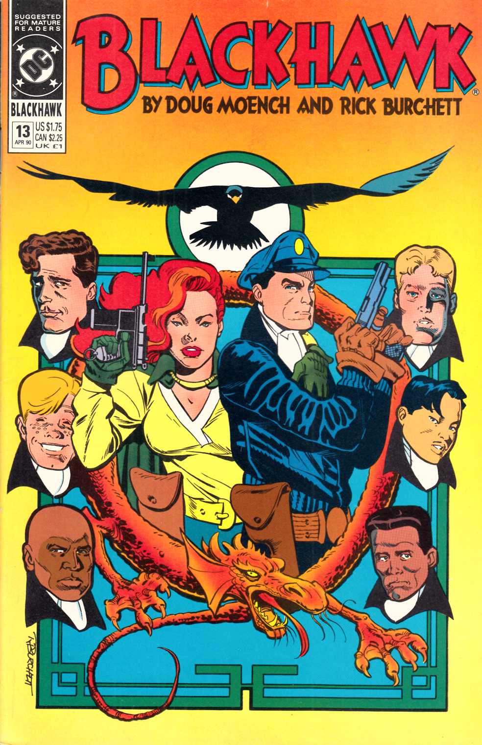 Blackhawk #13 Near Mint (9.4) [DC Comic] THUMBNAIL