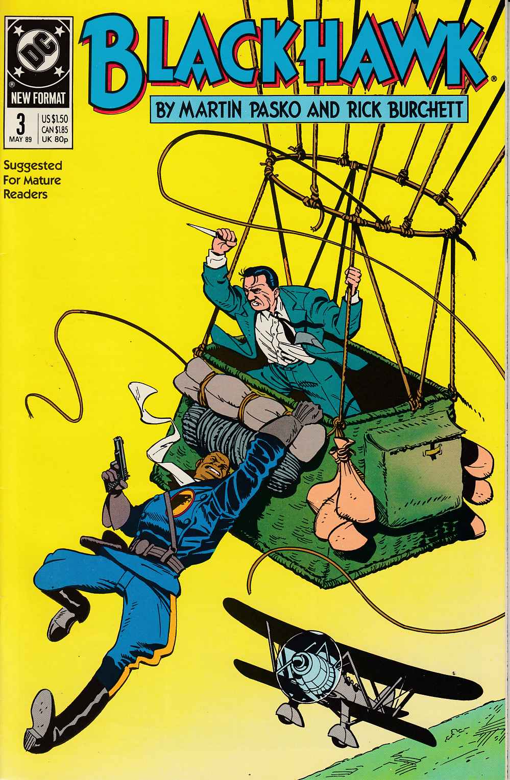 Blackhawk #3 Near Mint (9.4) [DC Comic] THUMBNAIL