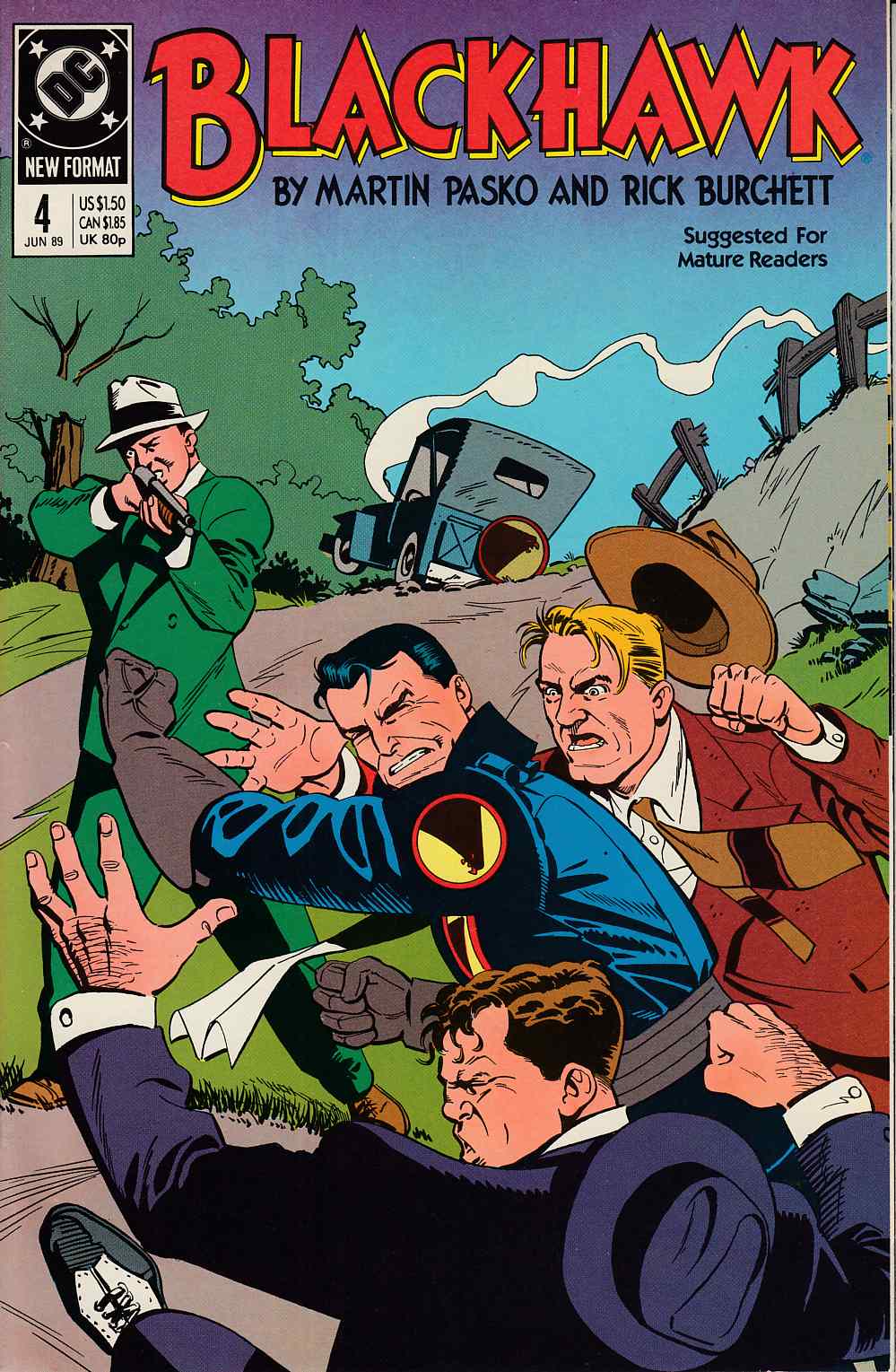 Blackhawk #4 Near Mint (9.4) [DC Comic] THUMBNAIL