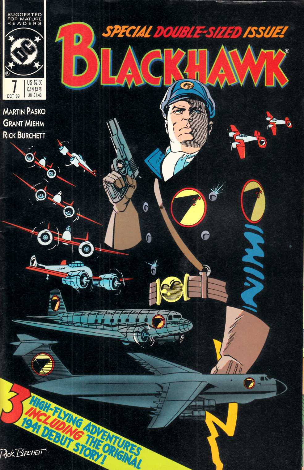 Blackhawk #7 Very Fine (8.0) [DC Comic] THUMBNAIL