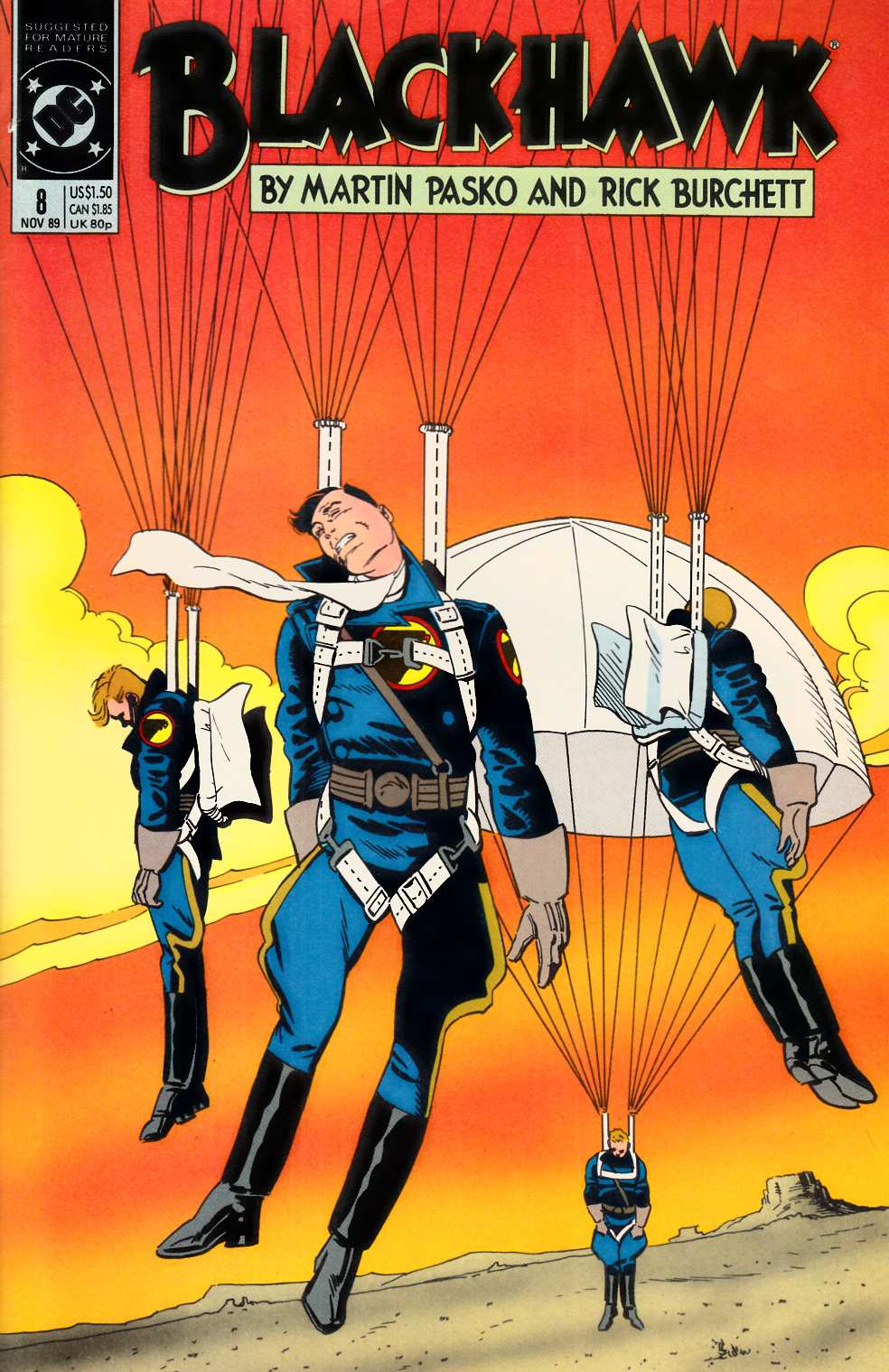 Blackhawk #8 Near Mint (9.4) [DC Comic] THUMBNAIL