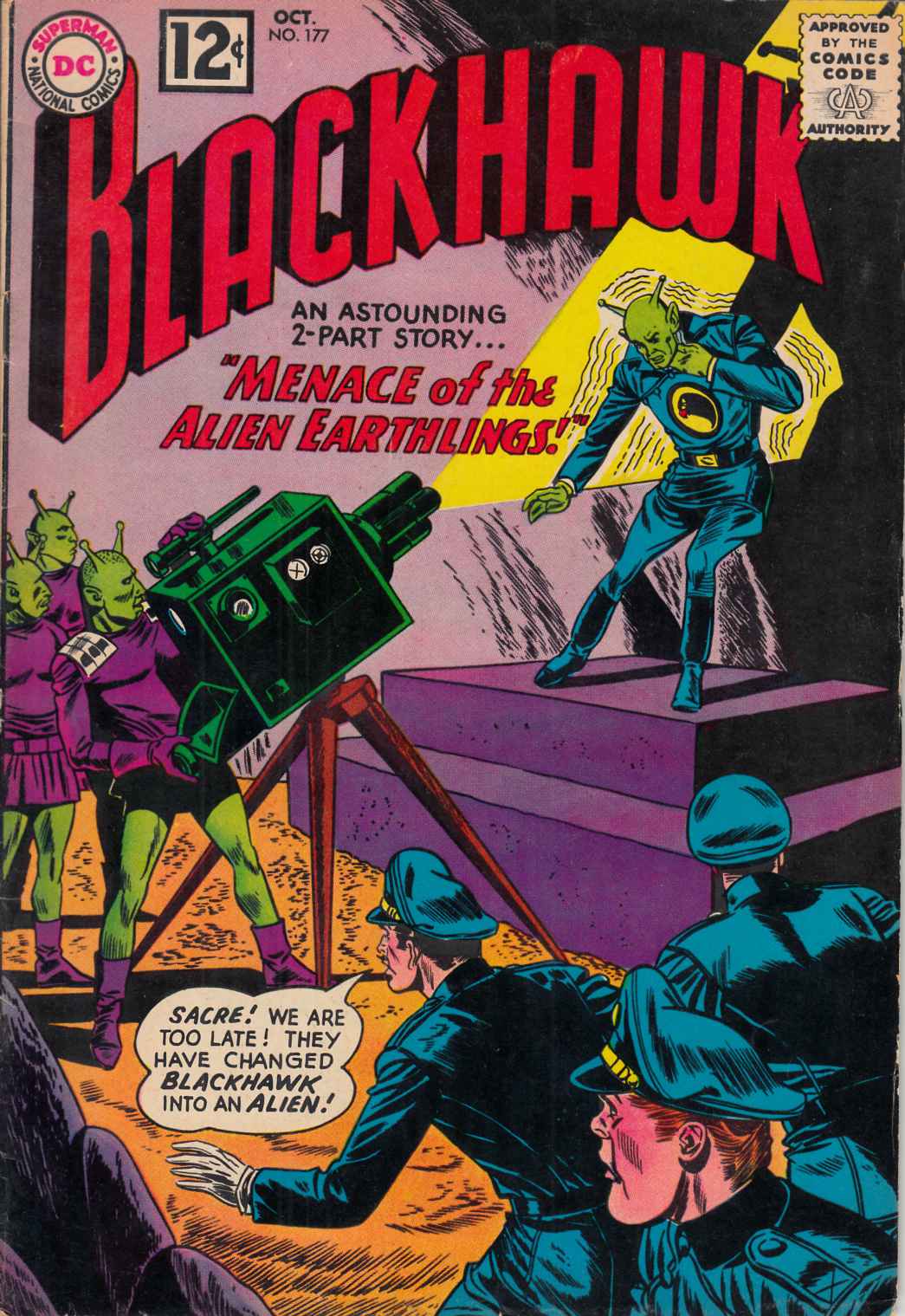 Blackhawk #177 Fine (6.0) [DC Comic] THUMBNAIL