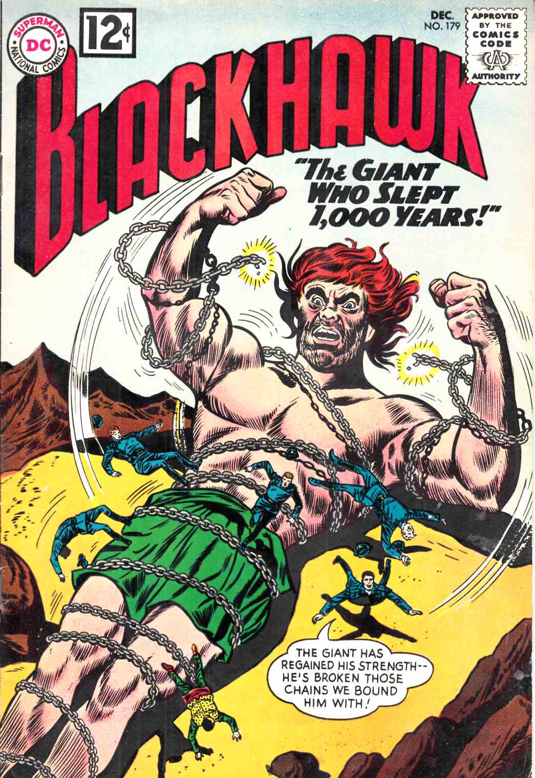 Blackhawk #179 Fine (6.0) [DC Comic] LARGE