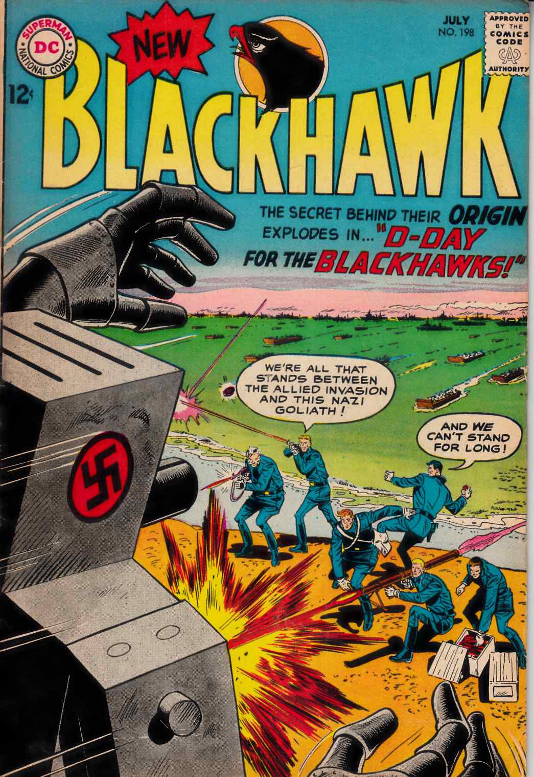 Blackhawk #198 Very Good Plus (4.5) [DC Comic] LARGE