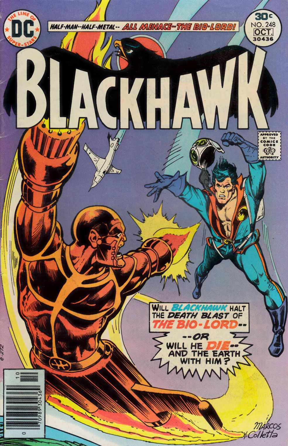 Blackhawk #248 Fine (6.0) [DC Comic] LARGE