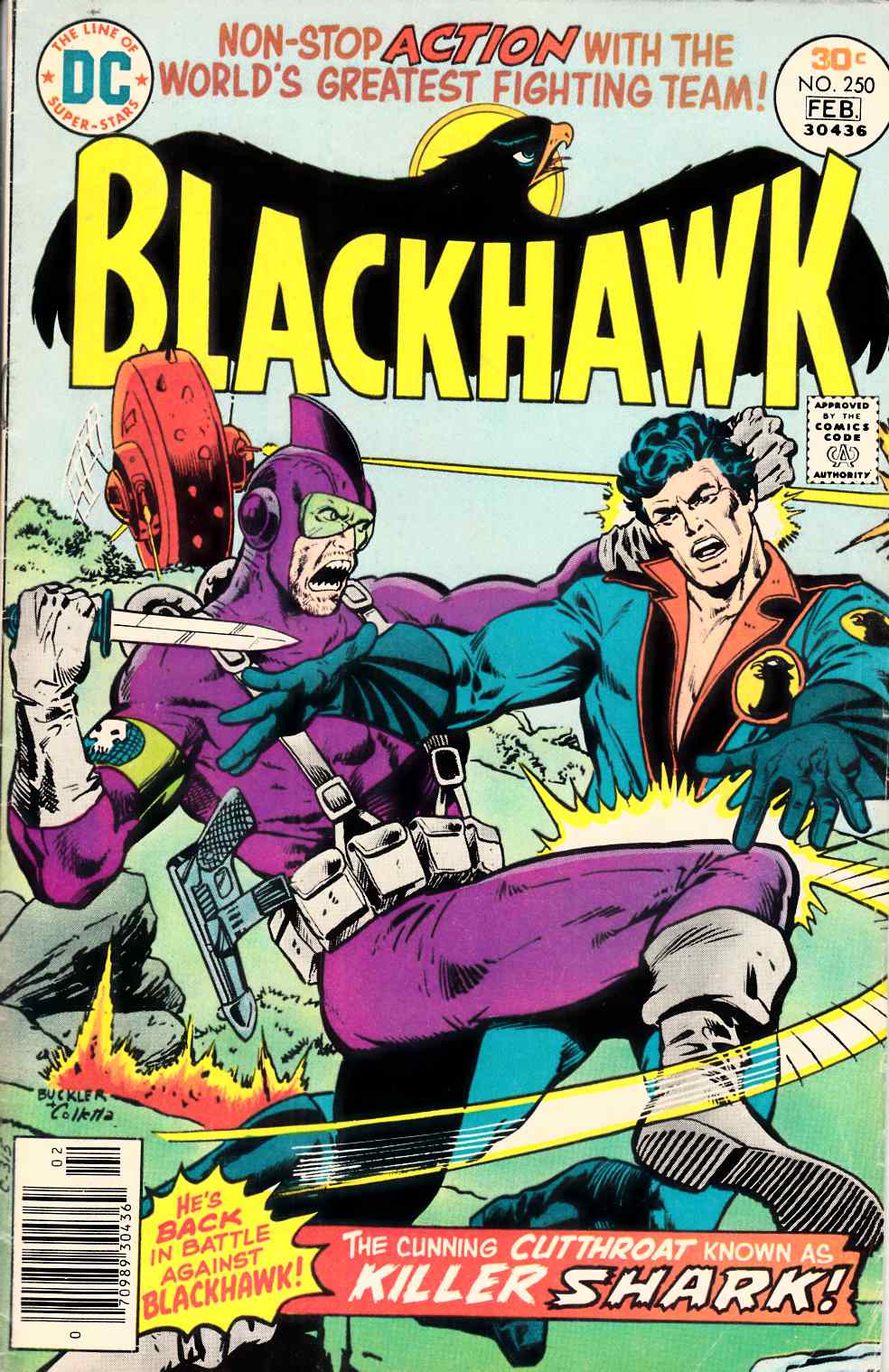 Blackhawk #250 Fine (6.0) [DC Comic] THUMBNAIL