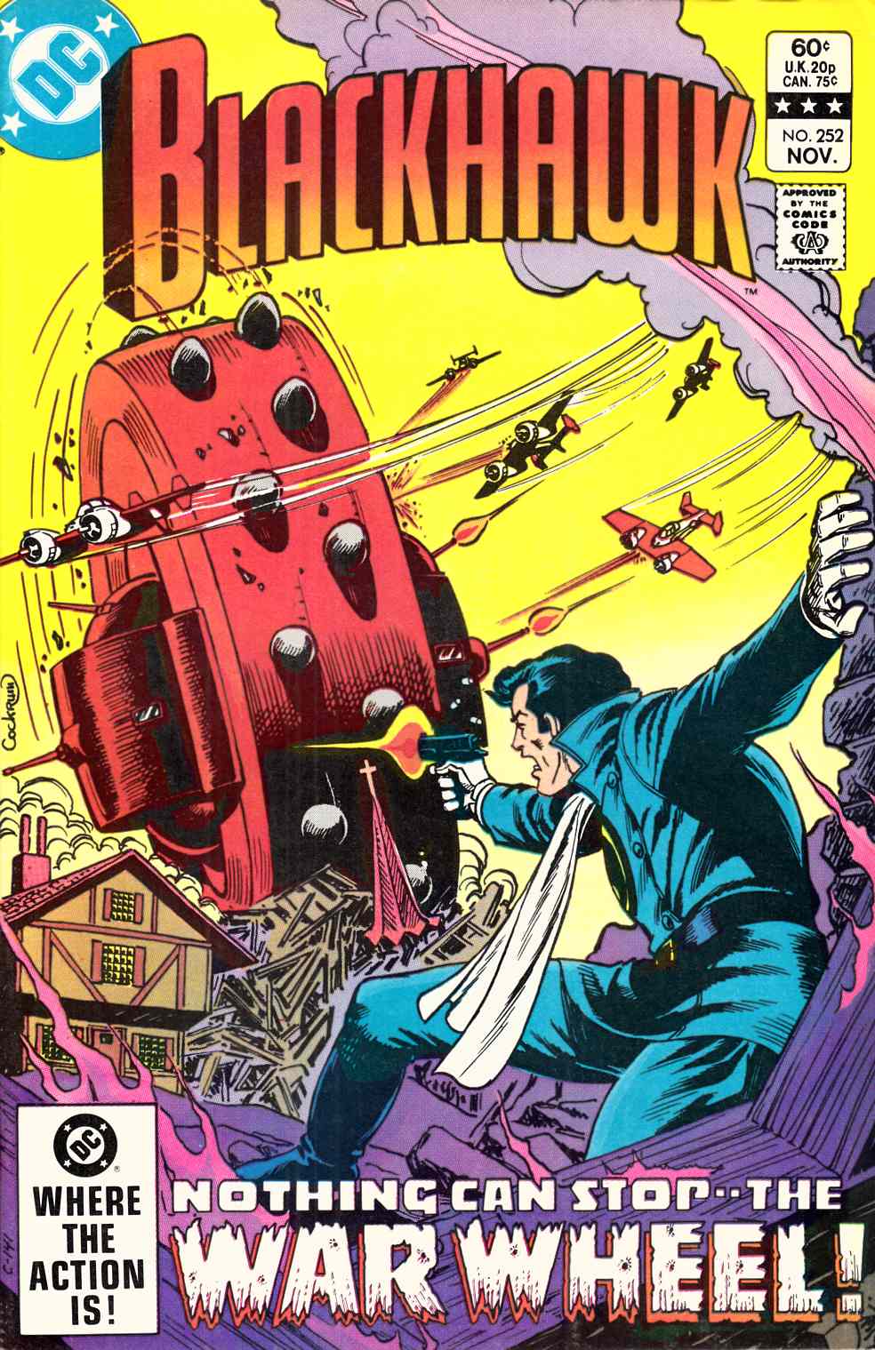 Blackhawk #252 Very Good (4.0) [DC Comic] LARGE