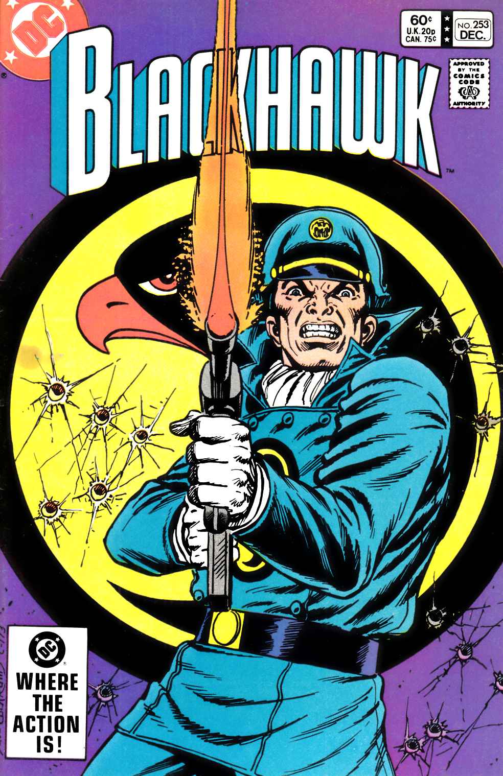 Blackhawk #253 Fine (6.0) [DC Comic] LARGE
