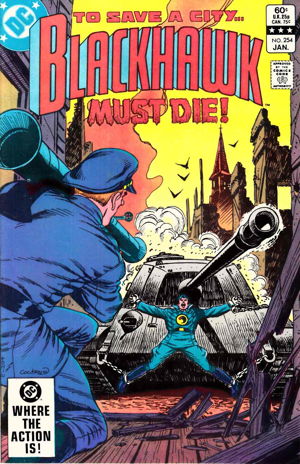 Blackhawk #254 Very Fine (8.0) [DC Comic] LARGE